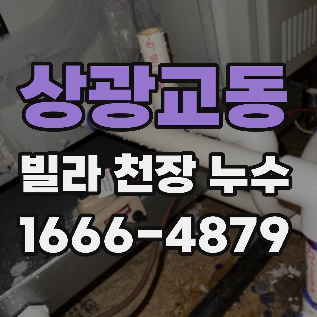 상광교동 빌라 천장 누수
