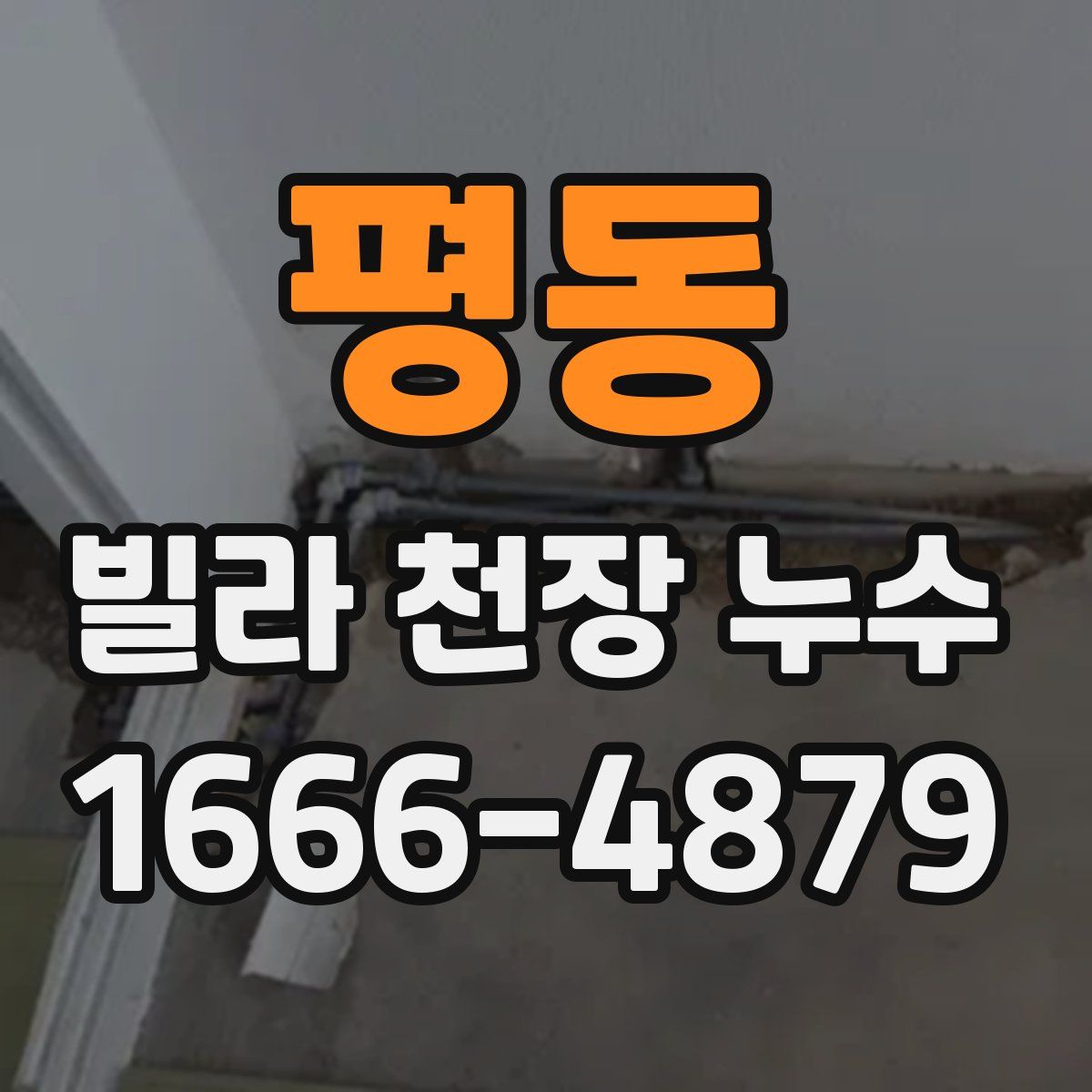 평동 빌라 천장 누수
