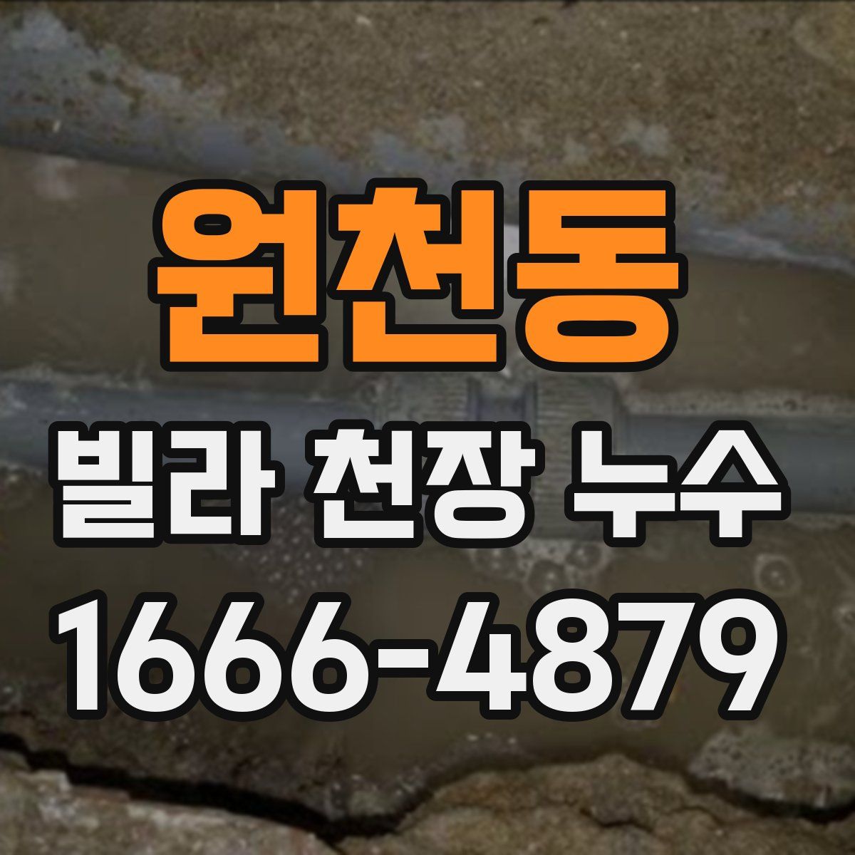 원천동 빌라 천장 누수