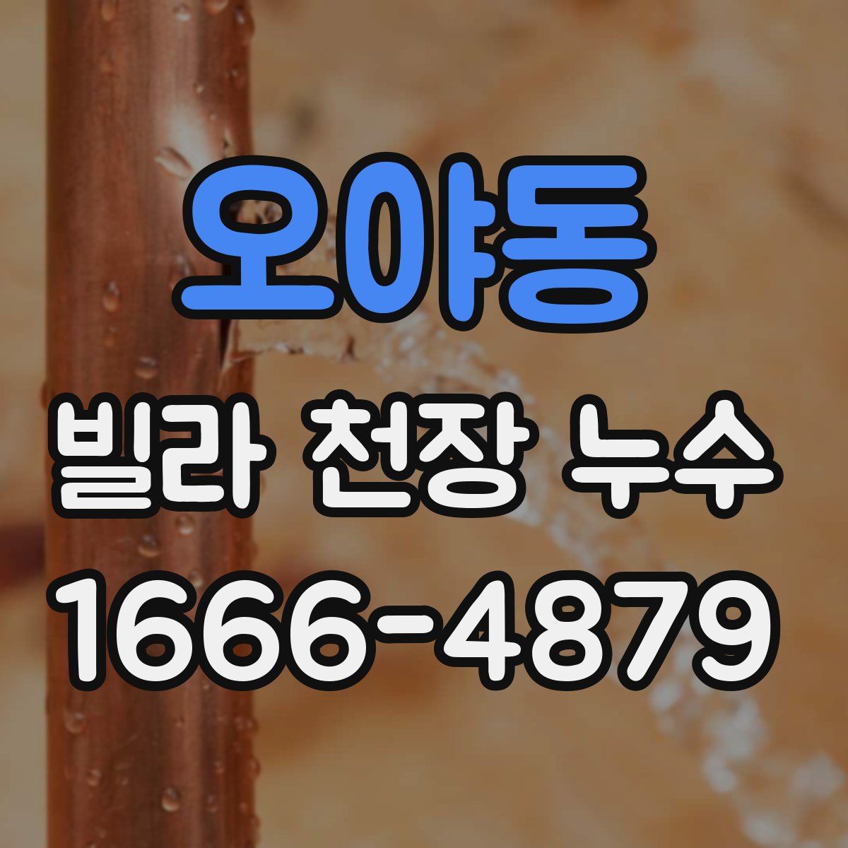 오야동 빌라 천장 누수