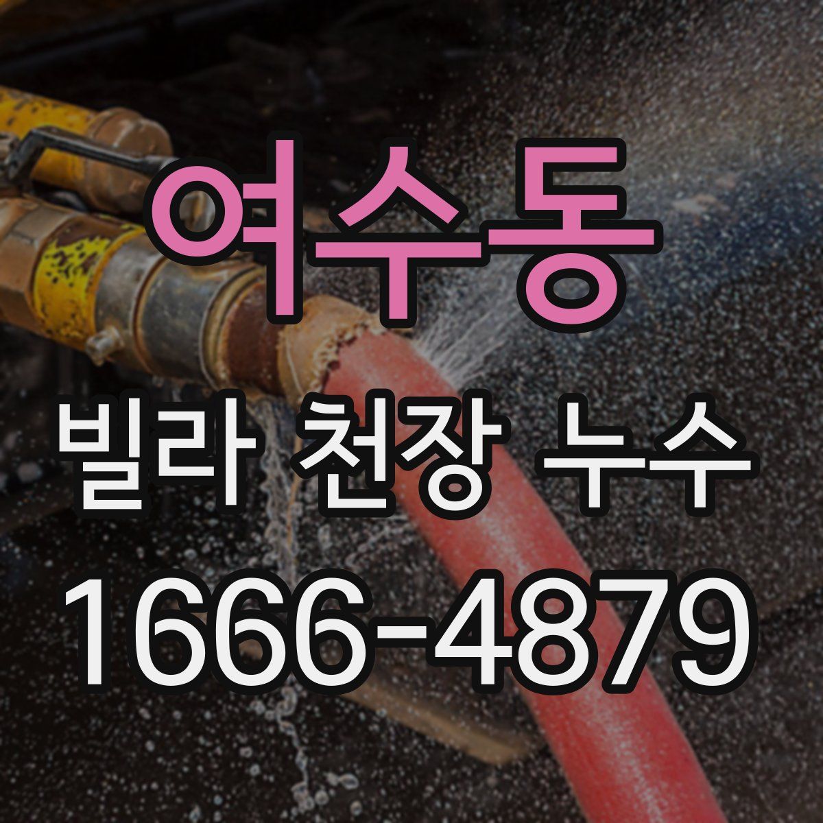 여수동 빌라 천장 누수