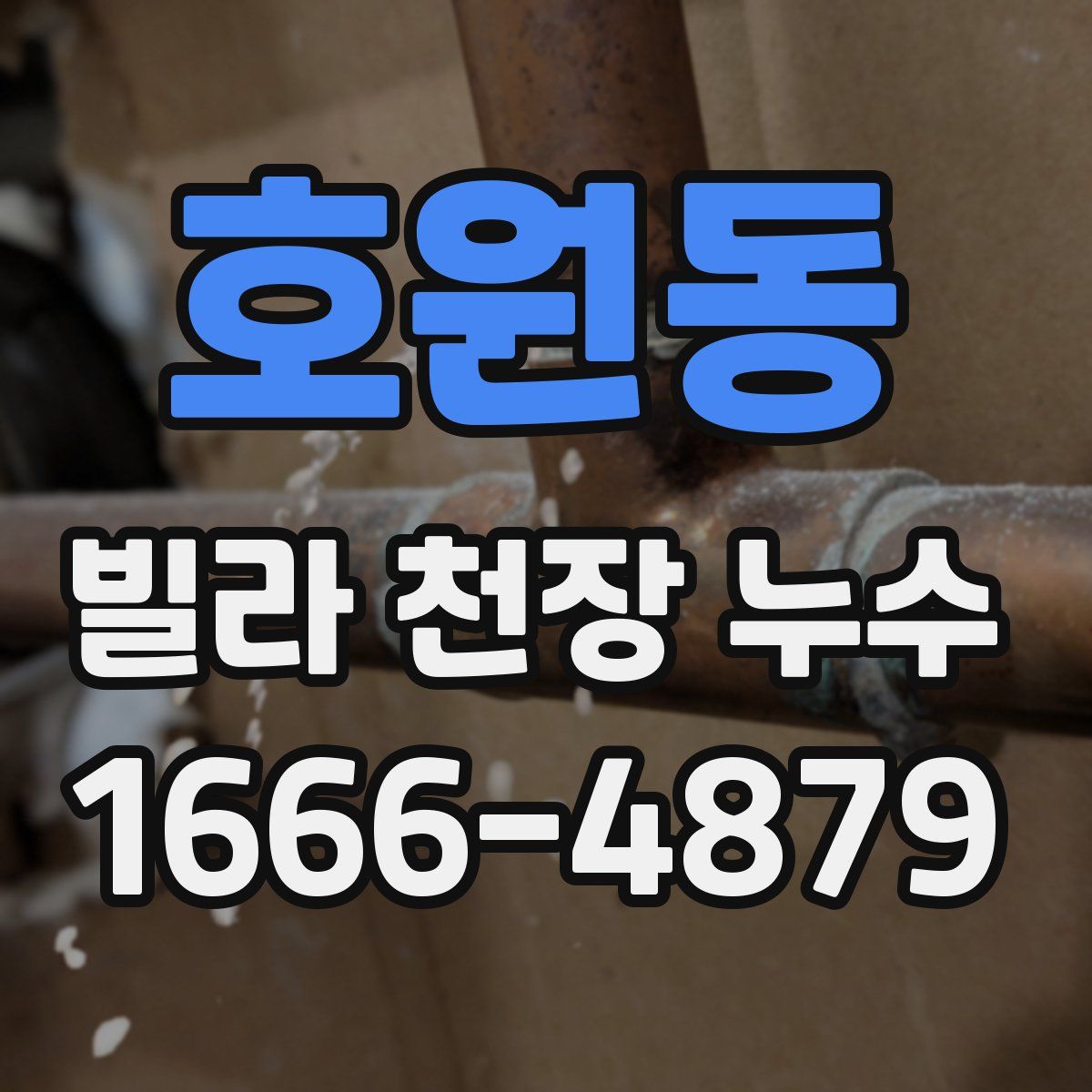호원동 빌라 천장 누수