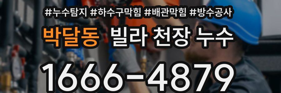박달동 빌라 천장 누수