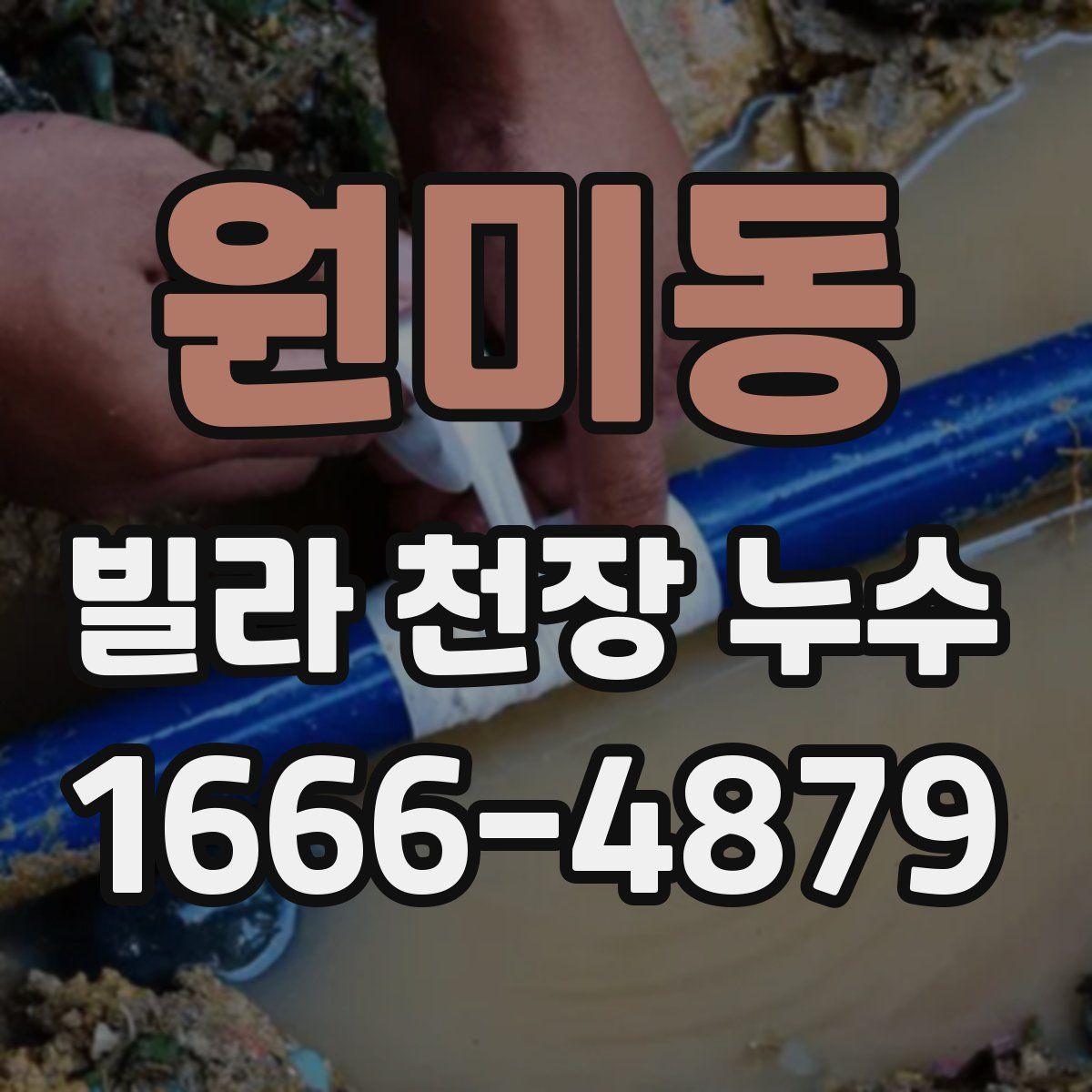원미동 빌라 천장 누수