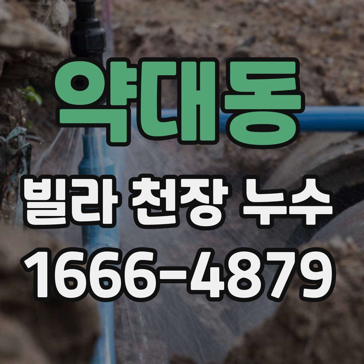 약대동 빌라 천장 누수