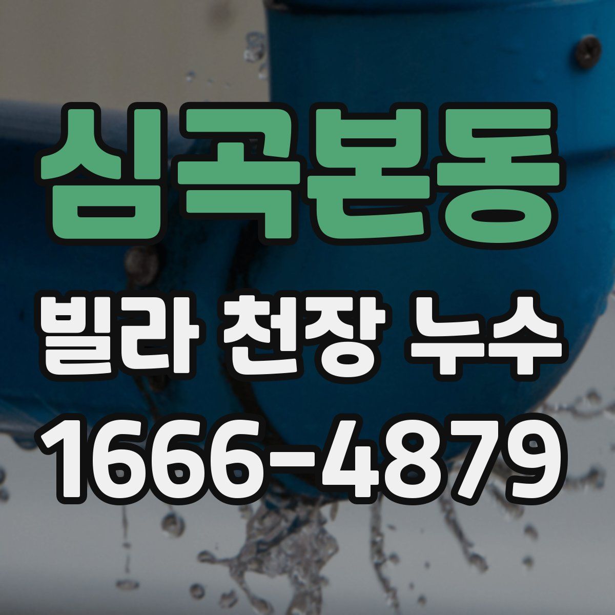 심곡본동 빌라 천장 누수
