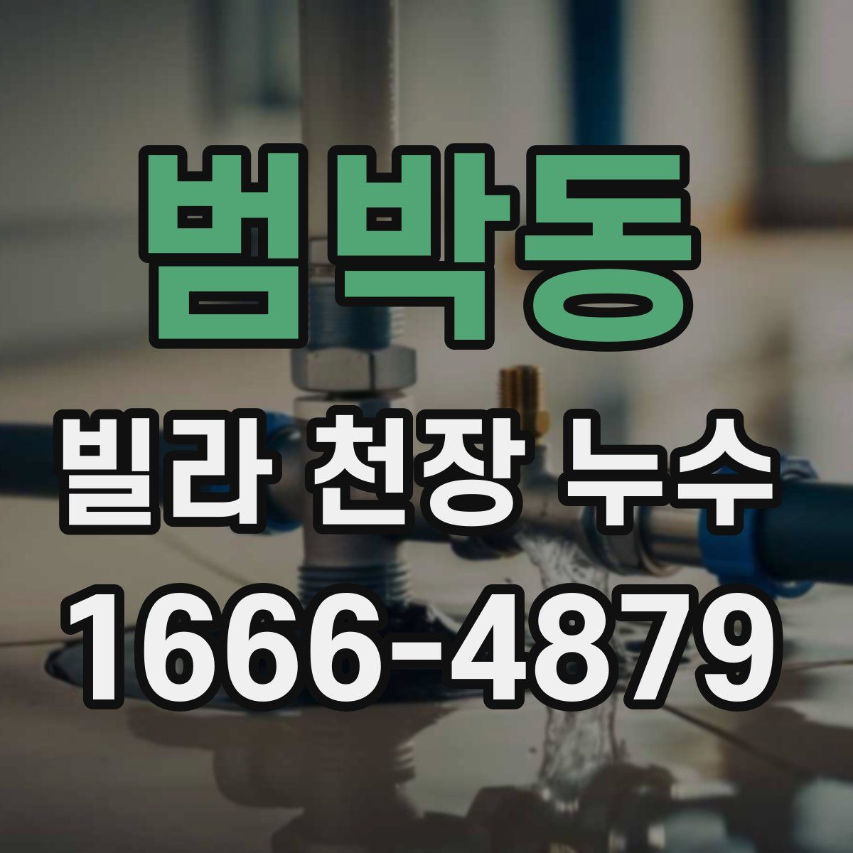 범박동 빌라 천장 누수