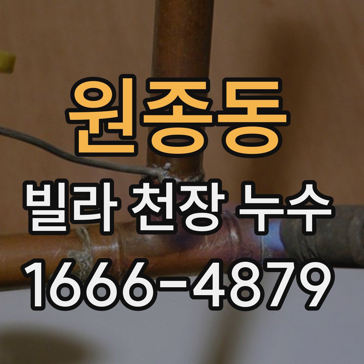 원종동 빌라 천장 누수