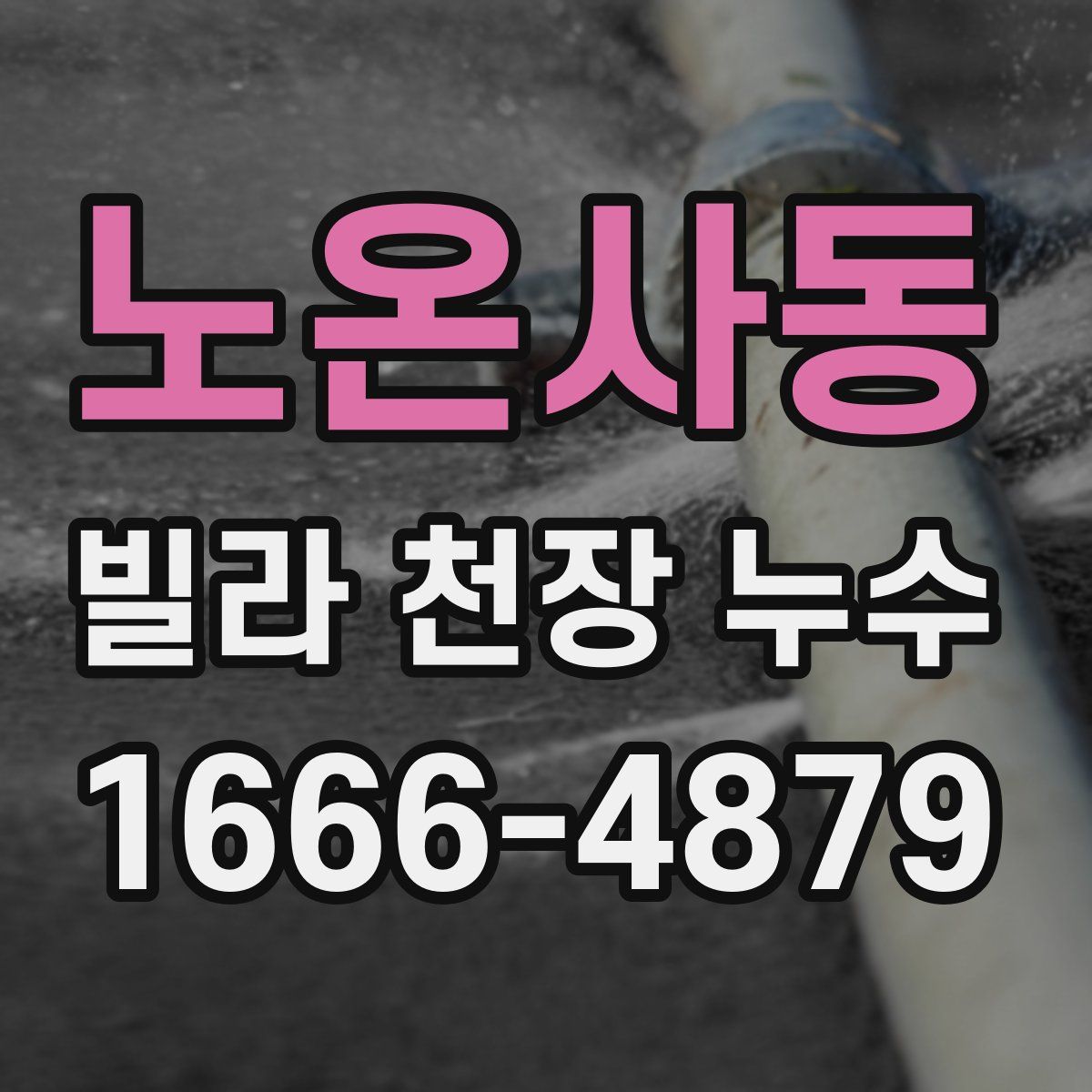 노온사동 빌라 천장 누수