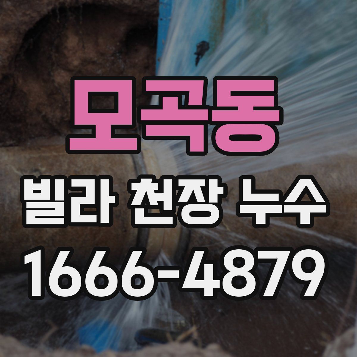 모곡동 빌라 천장 누수