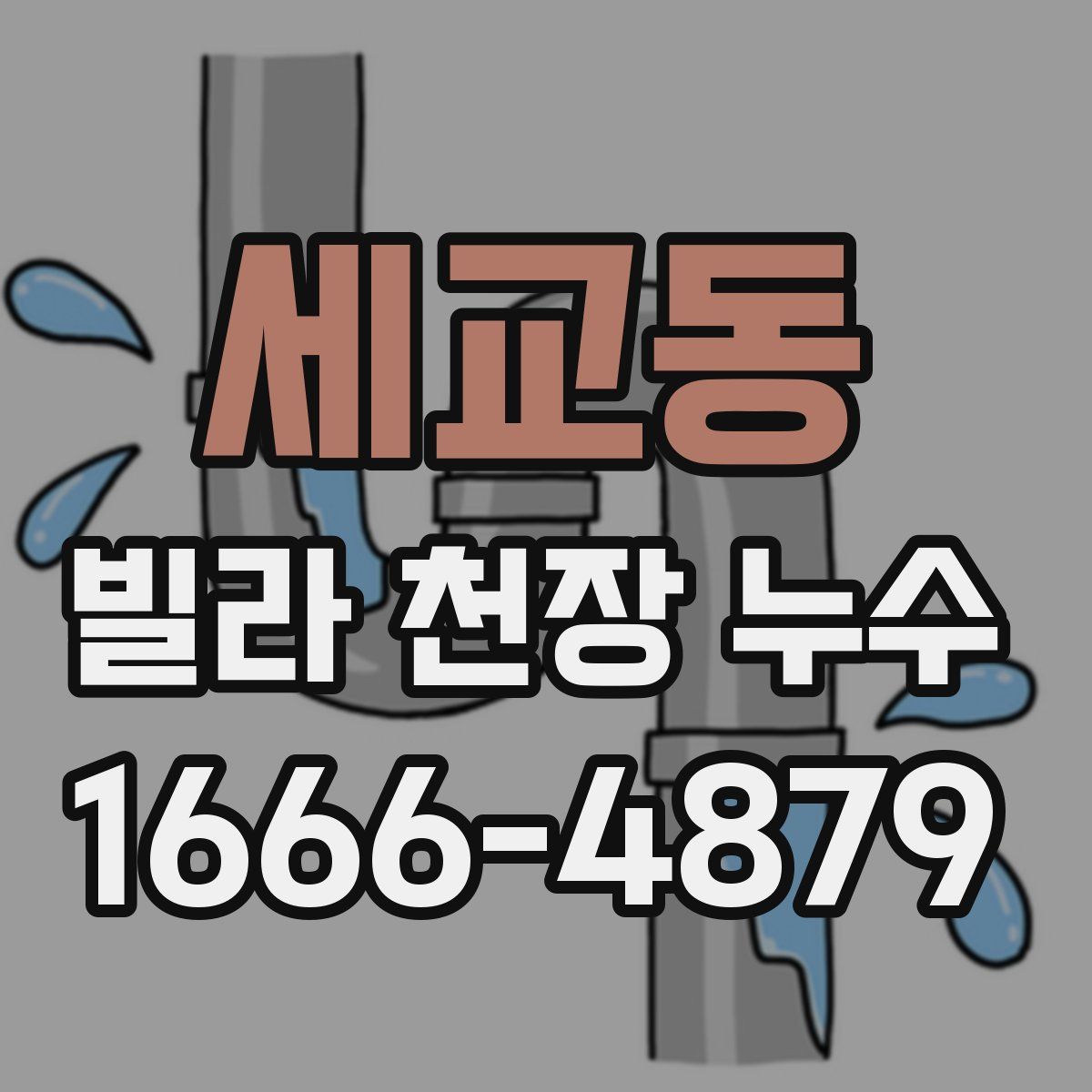 세교동 빌라 천장 누수