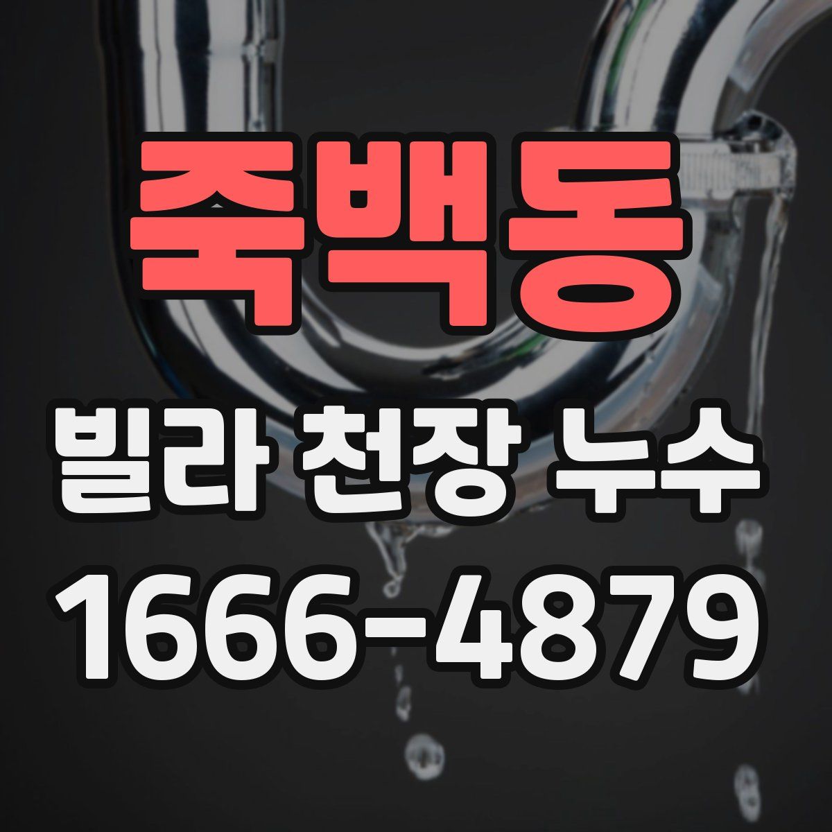 죽백동 빌라 천장 누수