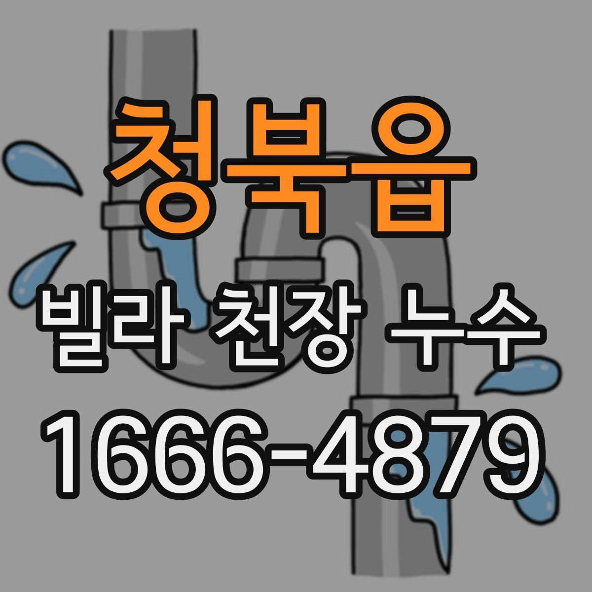청북읍 빌라 천장 누수