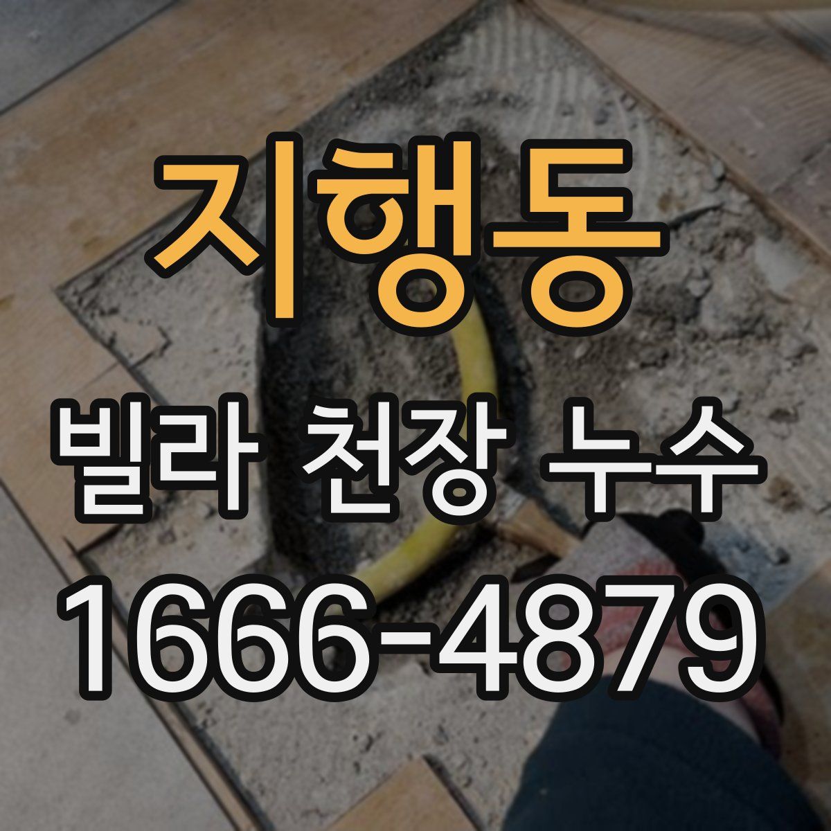 지행동 빌라 천장 누수