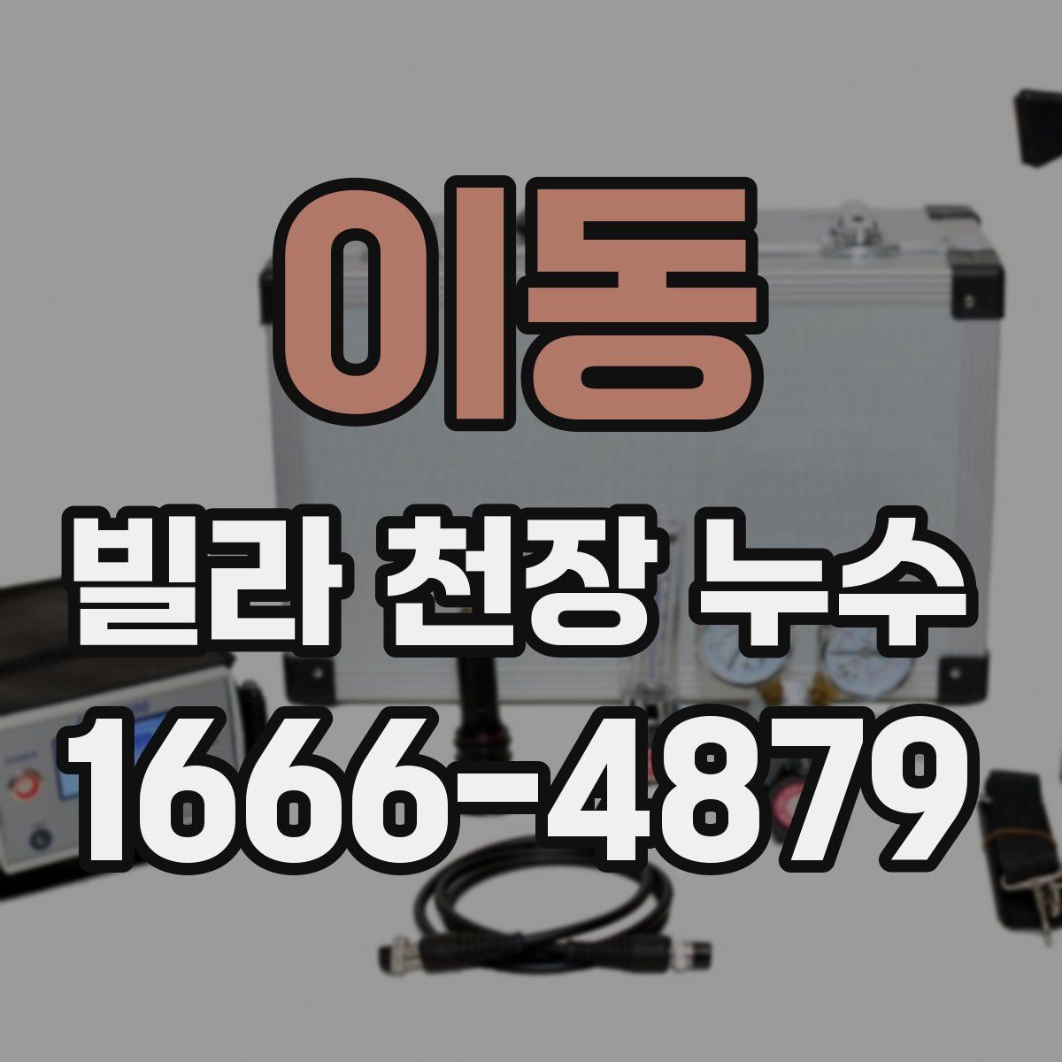 이동 빌라 천장 누수