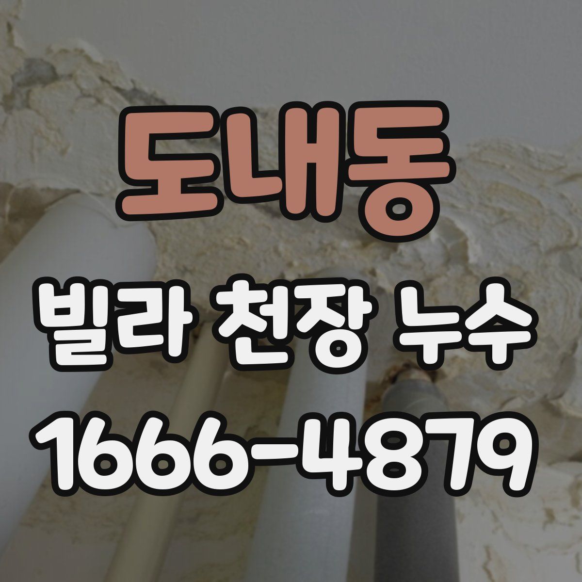 도내동 빌라 천장 누수