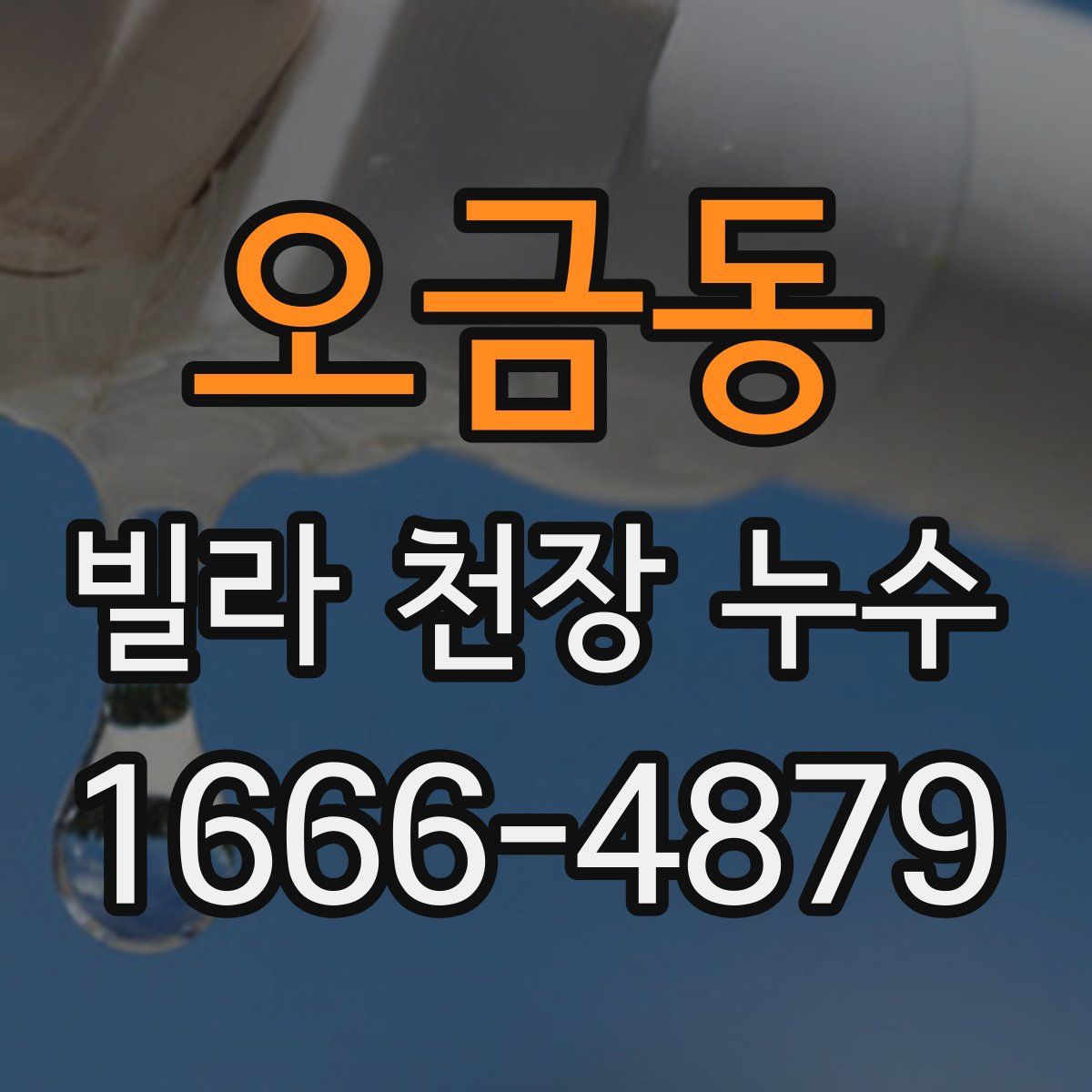 오금동 빌라 천장 누수