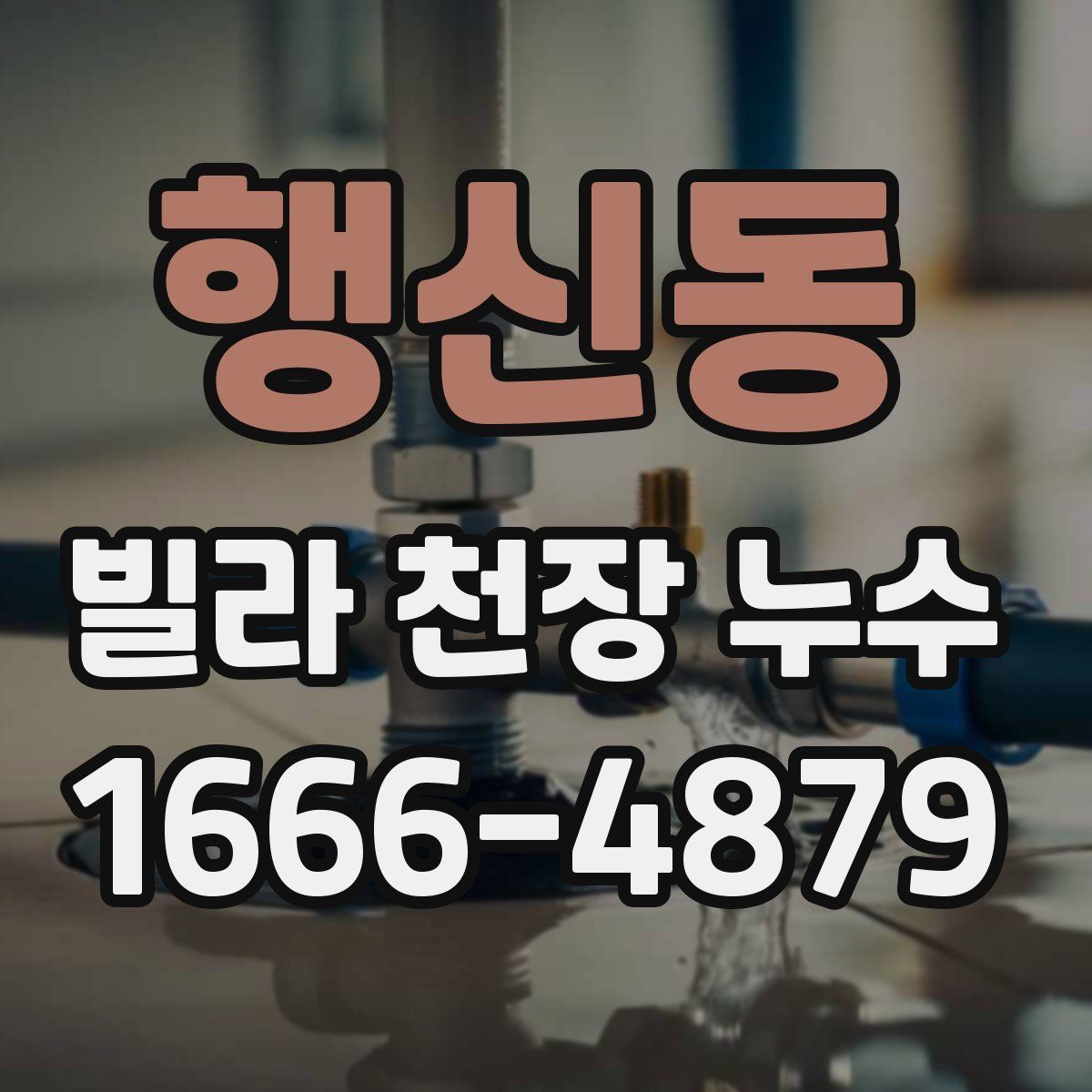행신동 빌라 천장 누수