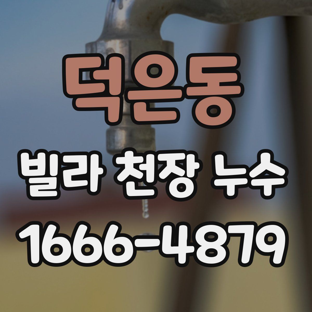 덕은동 빌라 천장 누수