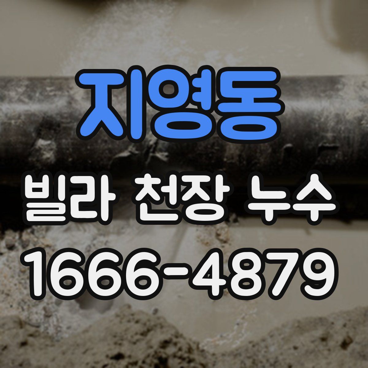 지영동 빌라 천장 누수