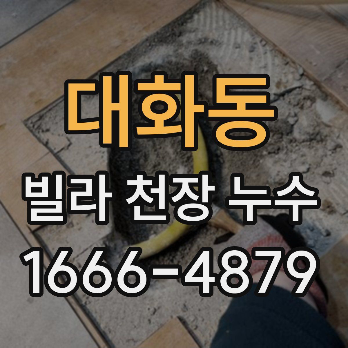대화동 빌라 천장 누수