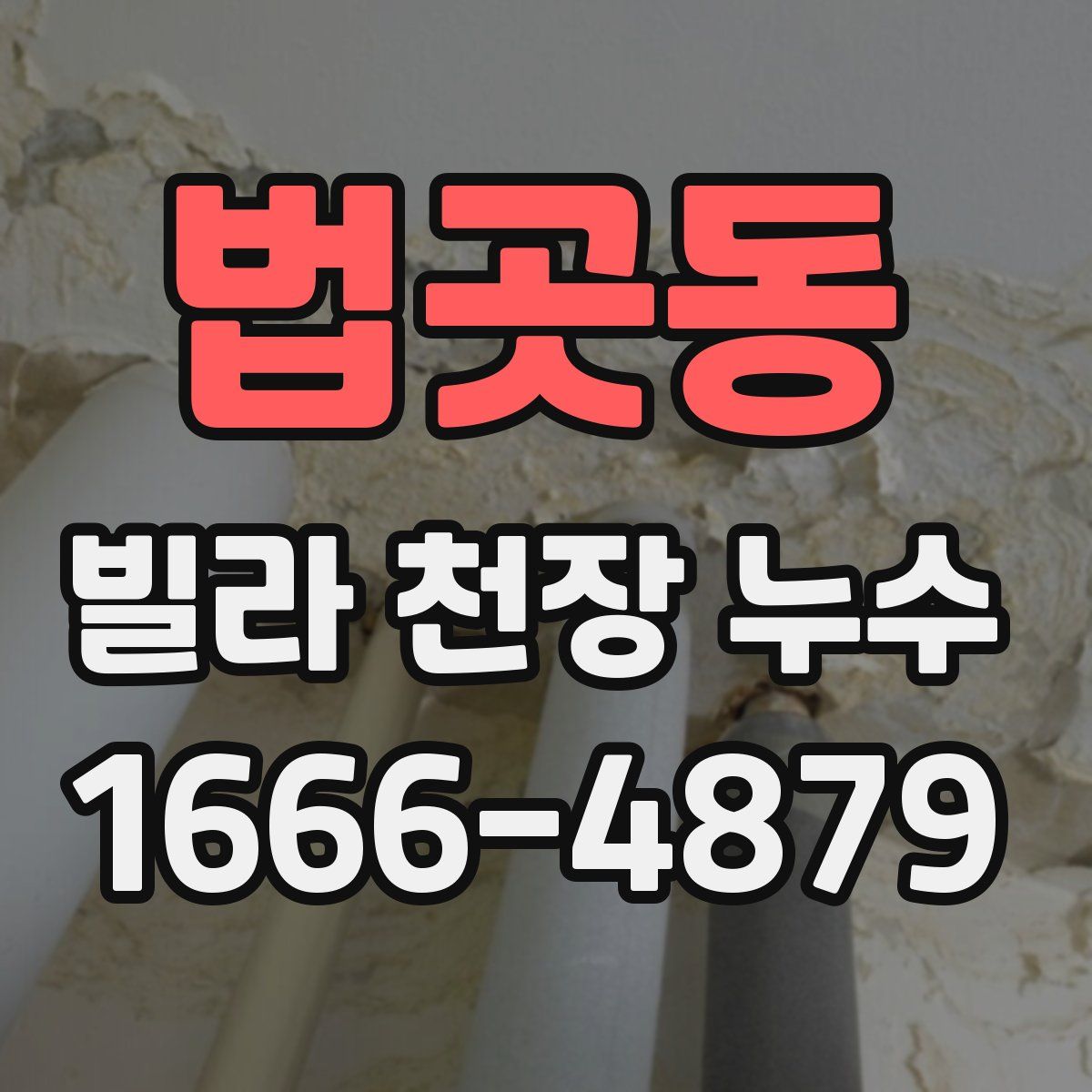 법곳동 빌라 천장 누수