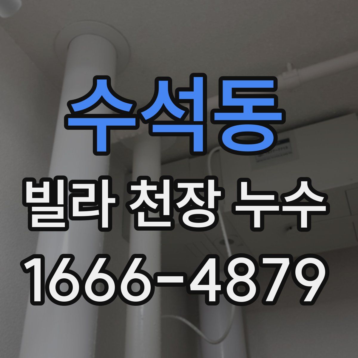 수석동 빌라 천장 누수