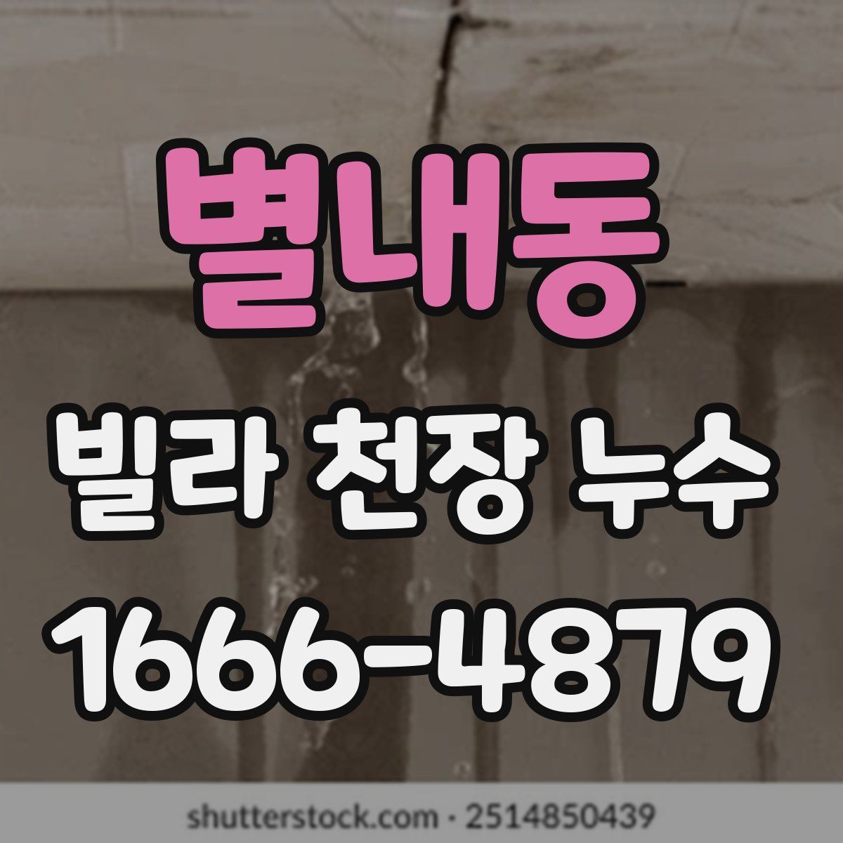 별내동 빌라 천장 누수