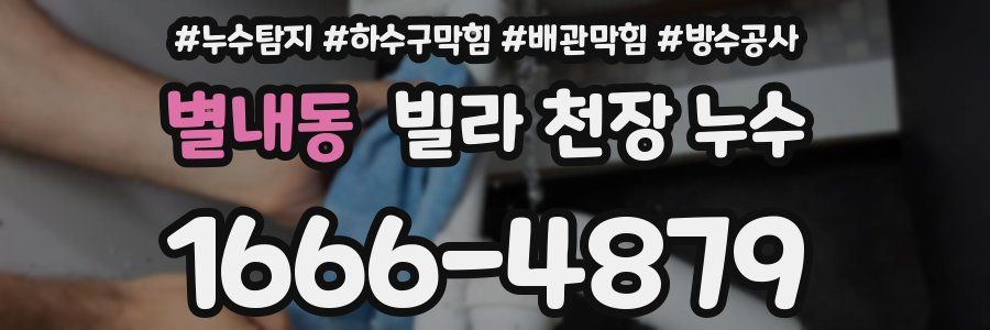 별내동 빌라 천장 누수