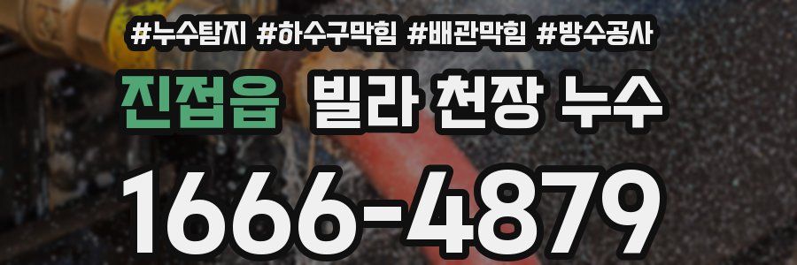 진접읍 빌라 천장 누수