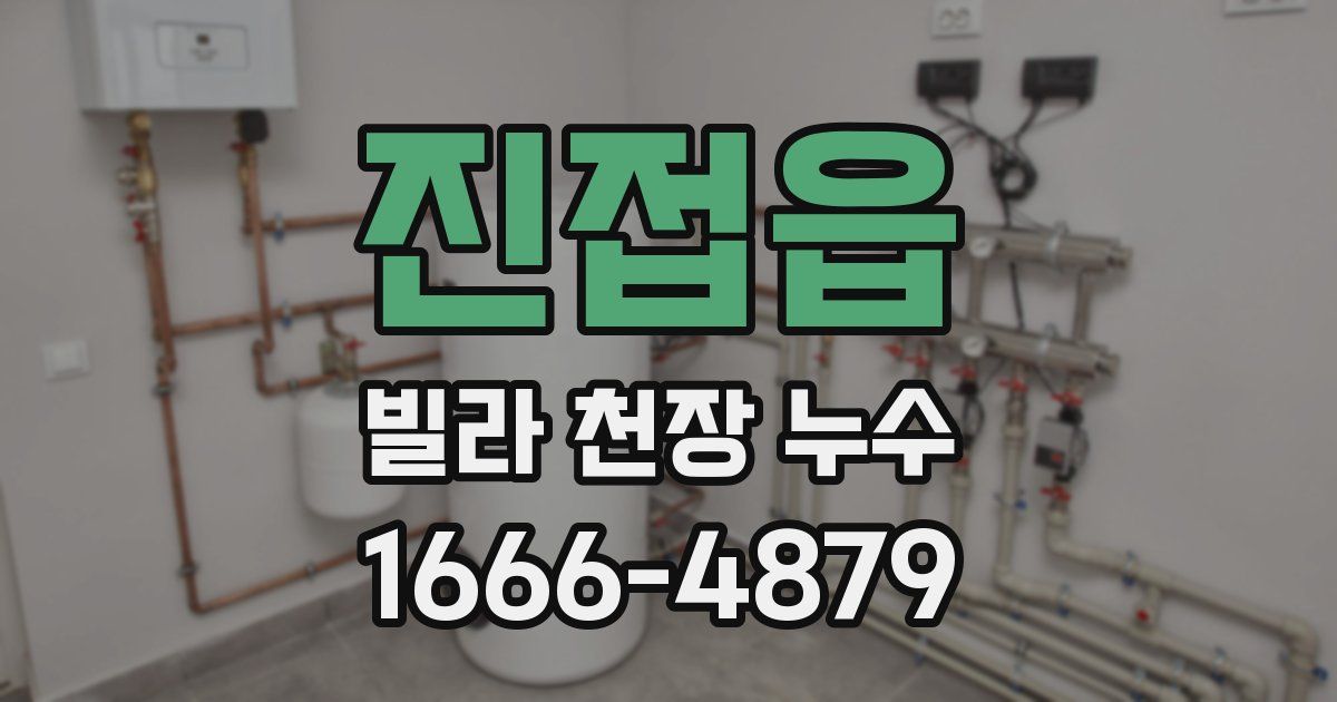 진접읍 빌라 천장 누수