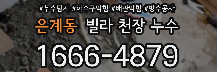 은계동 빌라 천장 누수
