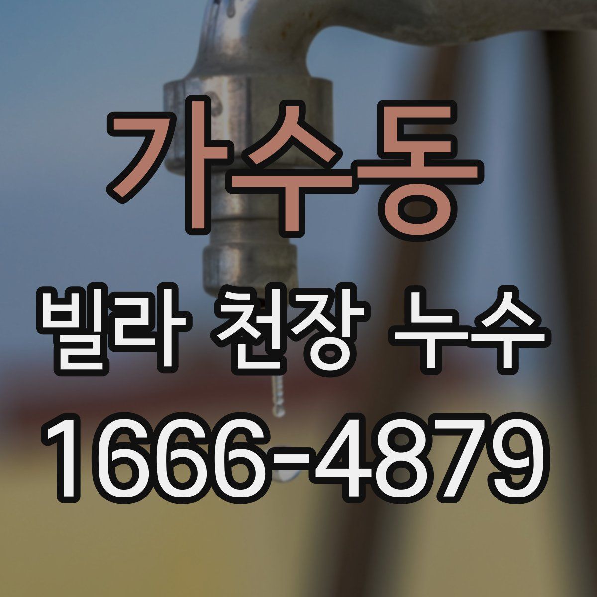 가수동 빌라 천장 누수
