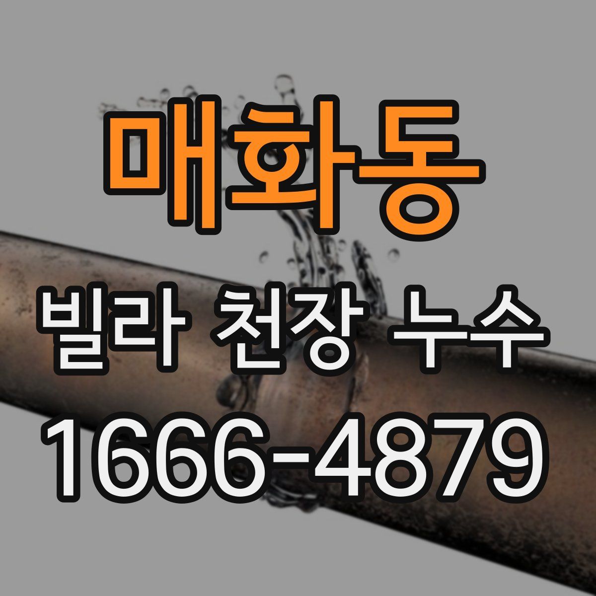 매화동 빌라 천장 누수