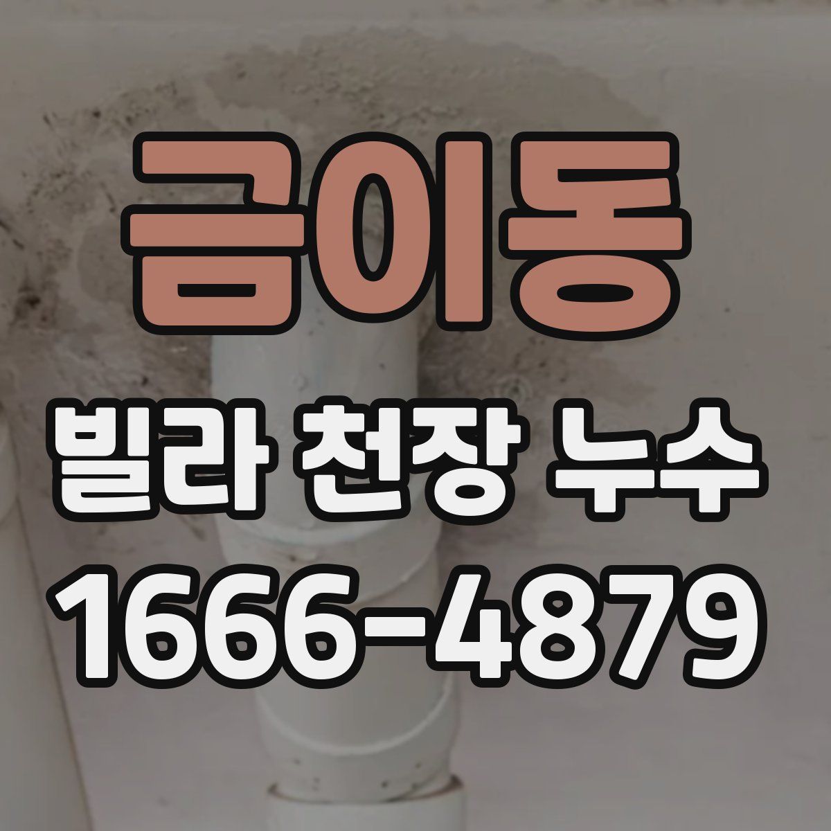 금이동 빌라 천장 누수