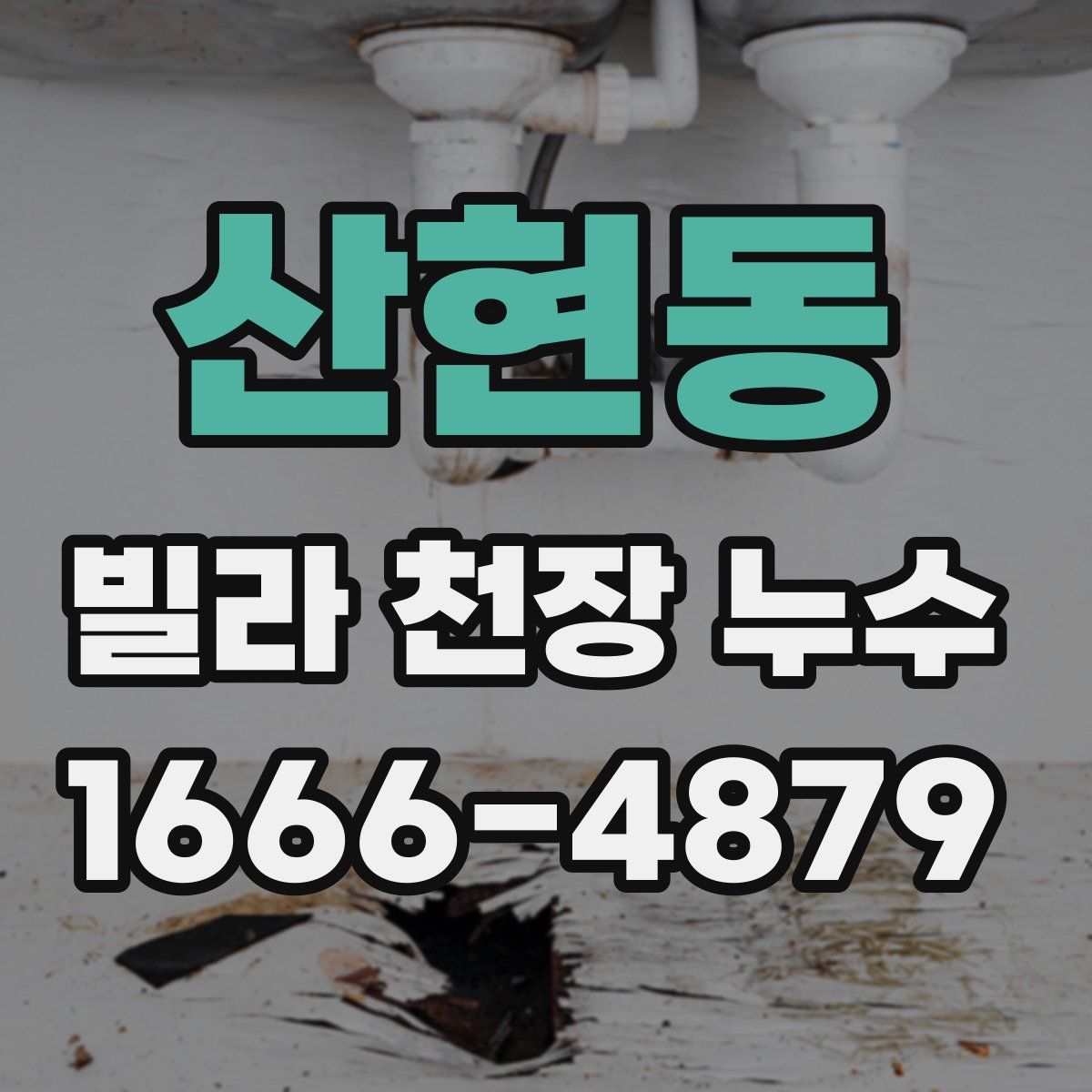 산현동 빌라 천장 누수