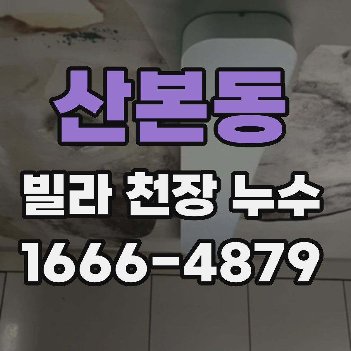 산본동 빌라 천장 누수