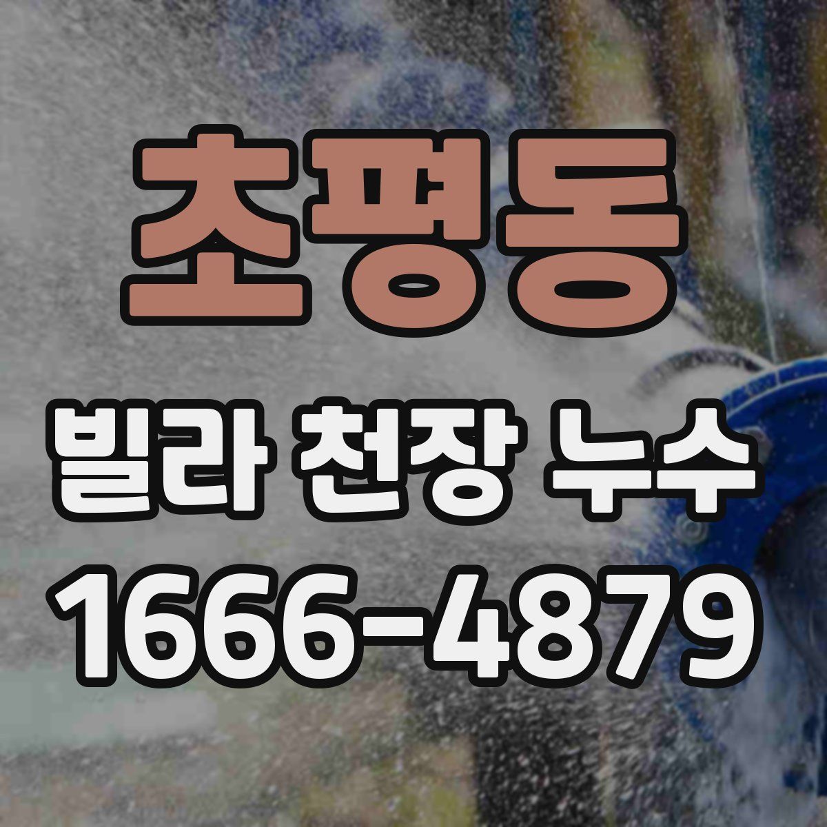 초평동 빌라 천장 누수