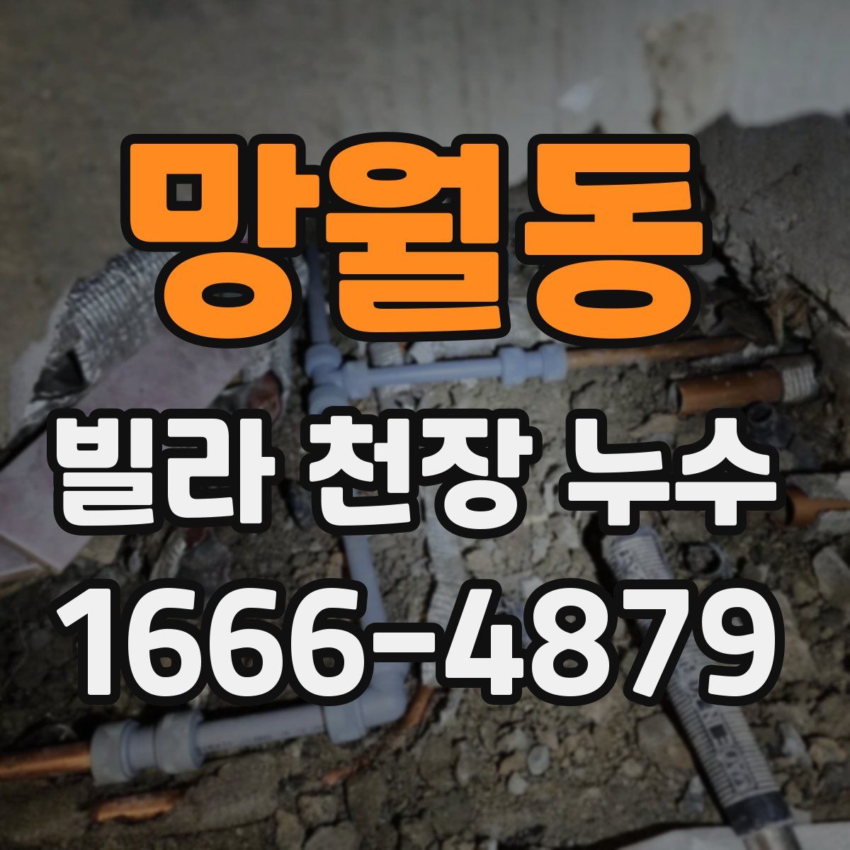 망월동 빌라 천장 누수