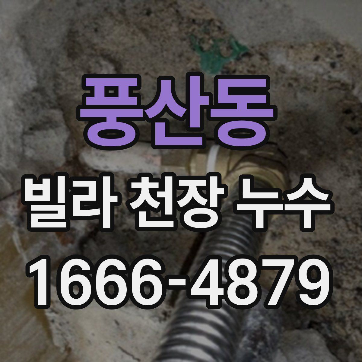 풍산동 빌라 천장 누수