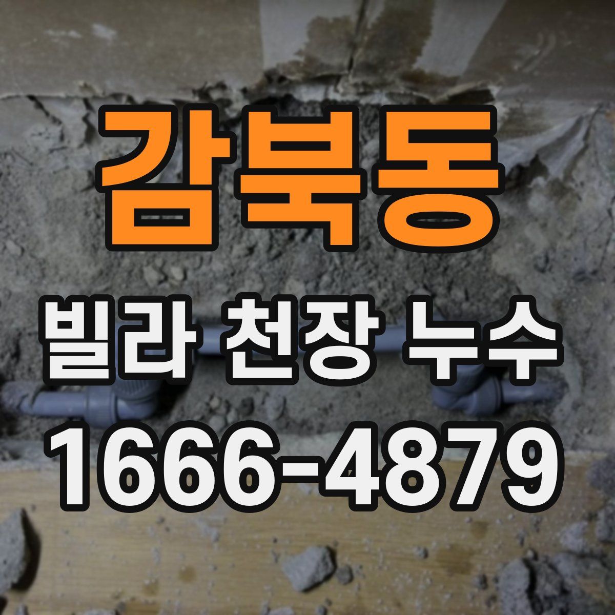 감북동 빌라 천장 누수