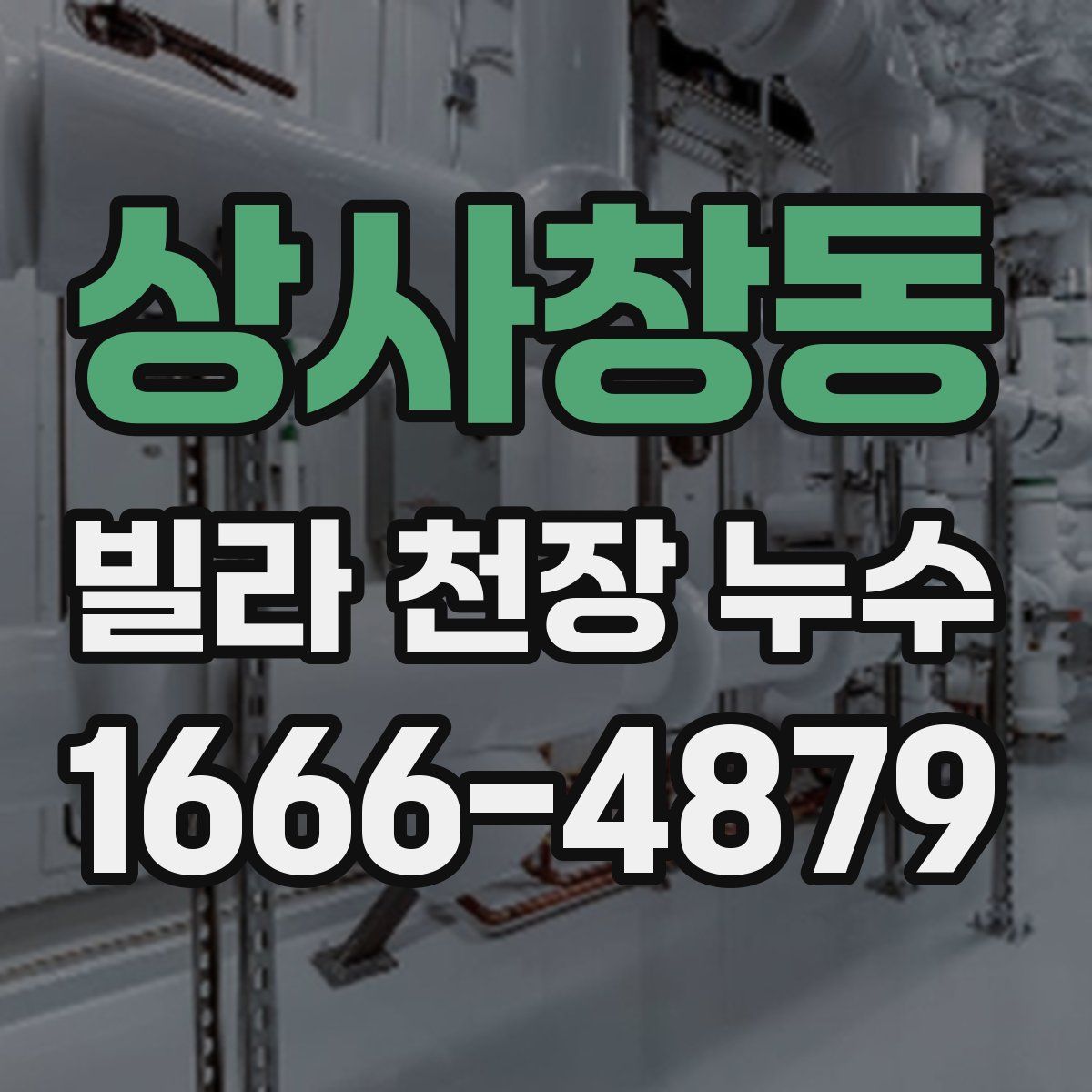 상사창동 빌라 천장 누수