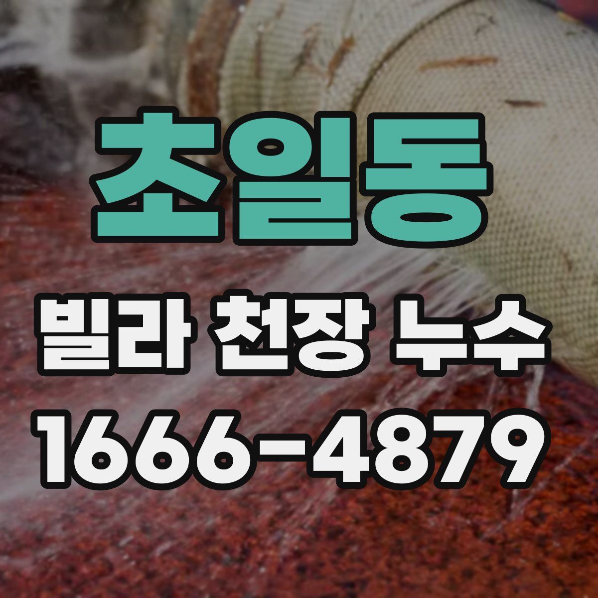 초일동 빌라 천장 누수
