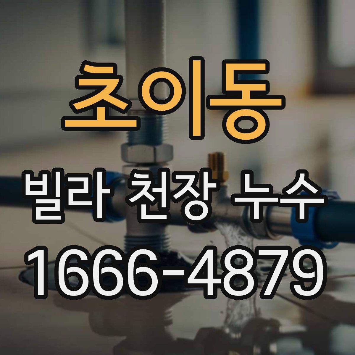 초이동 빌라 천장 누수
