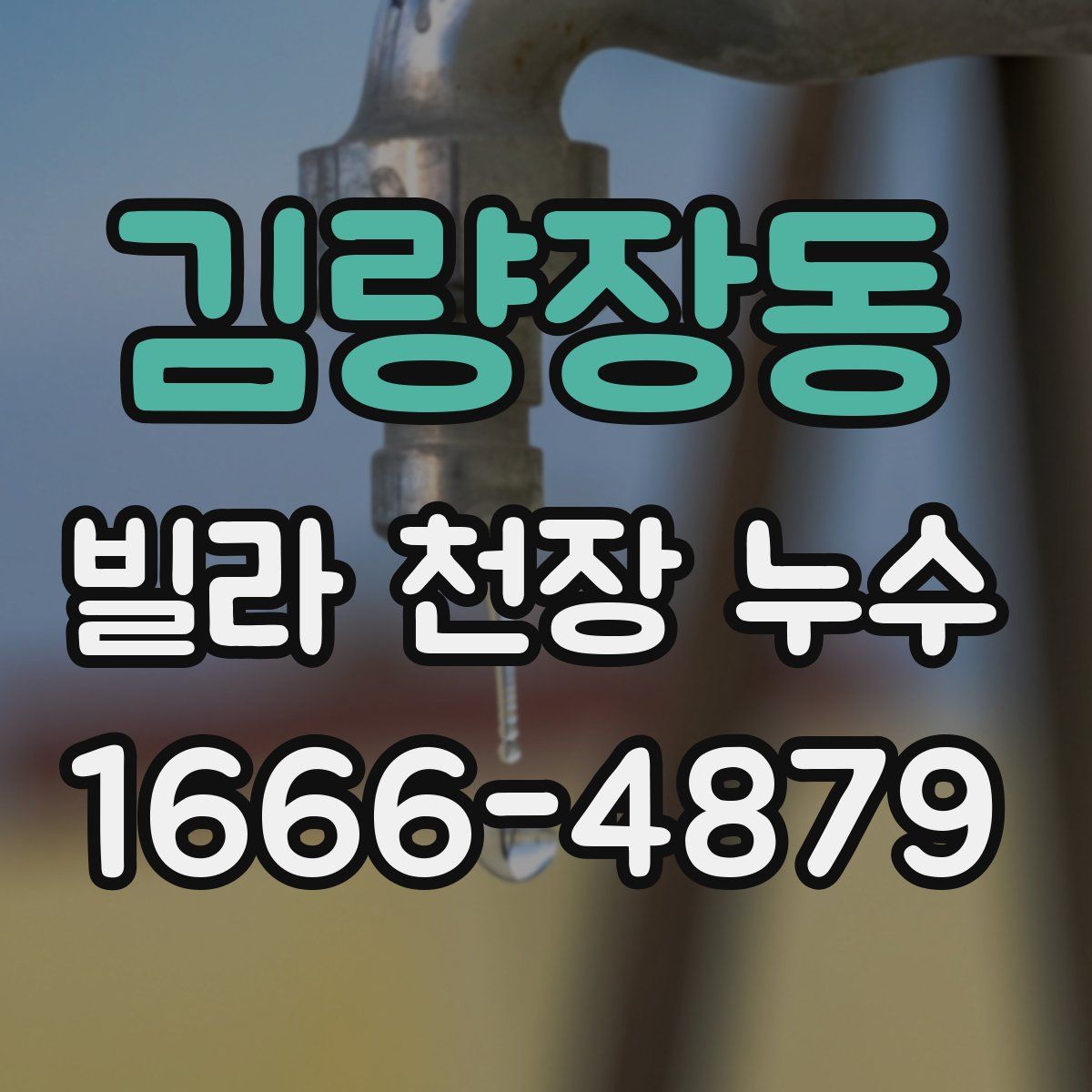 김량장동 빌라 천장 누수