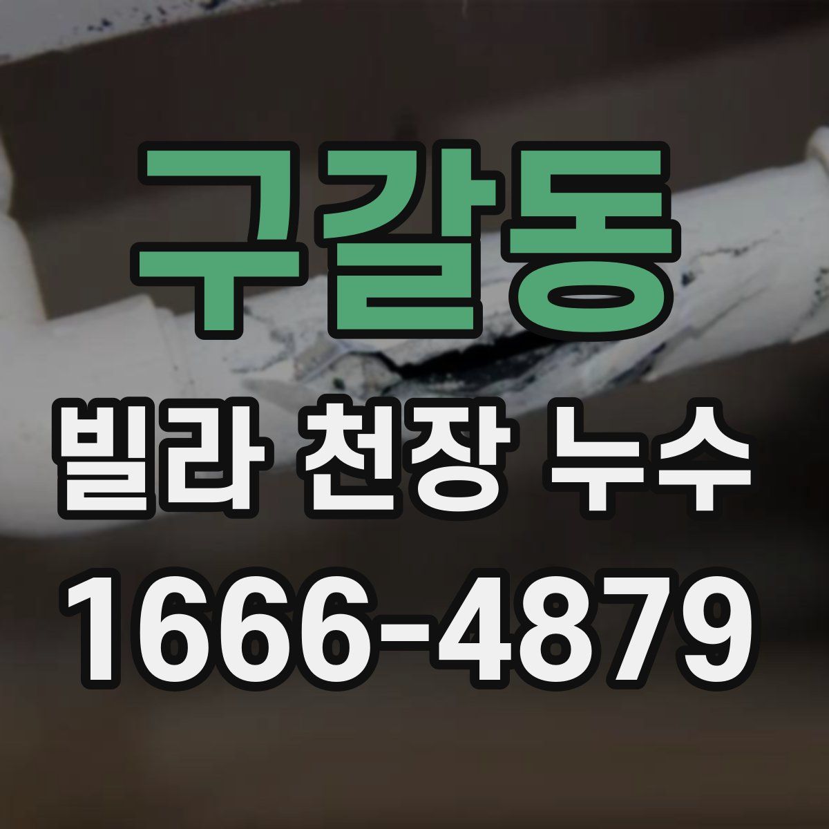 구갈동 빌라 천장 누수
