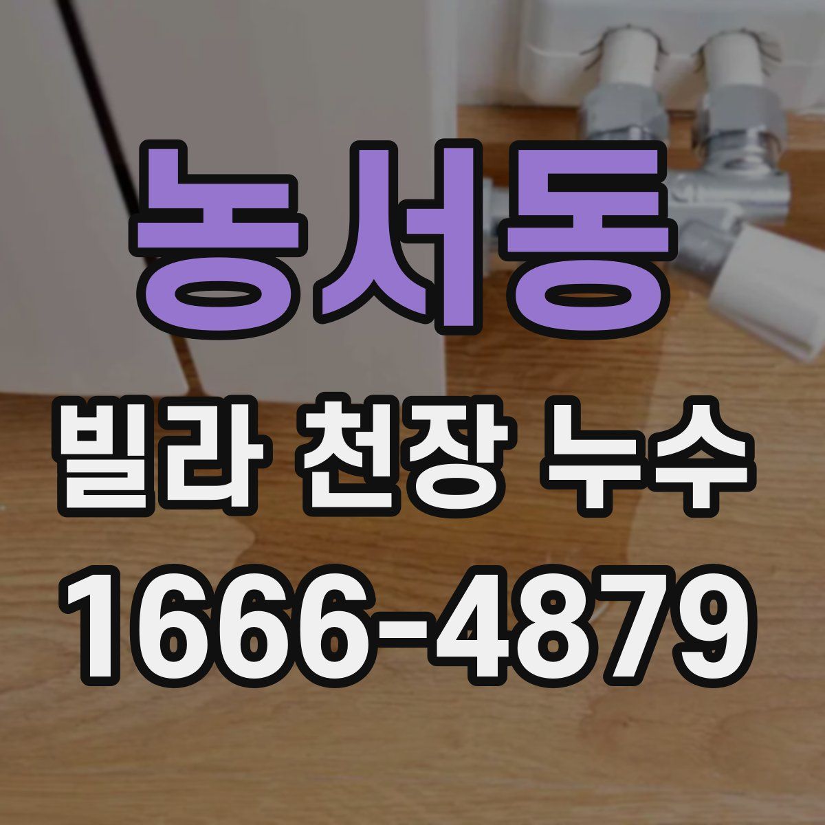 농서동 빌라 천장 누수