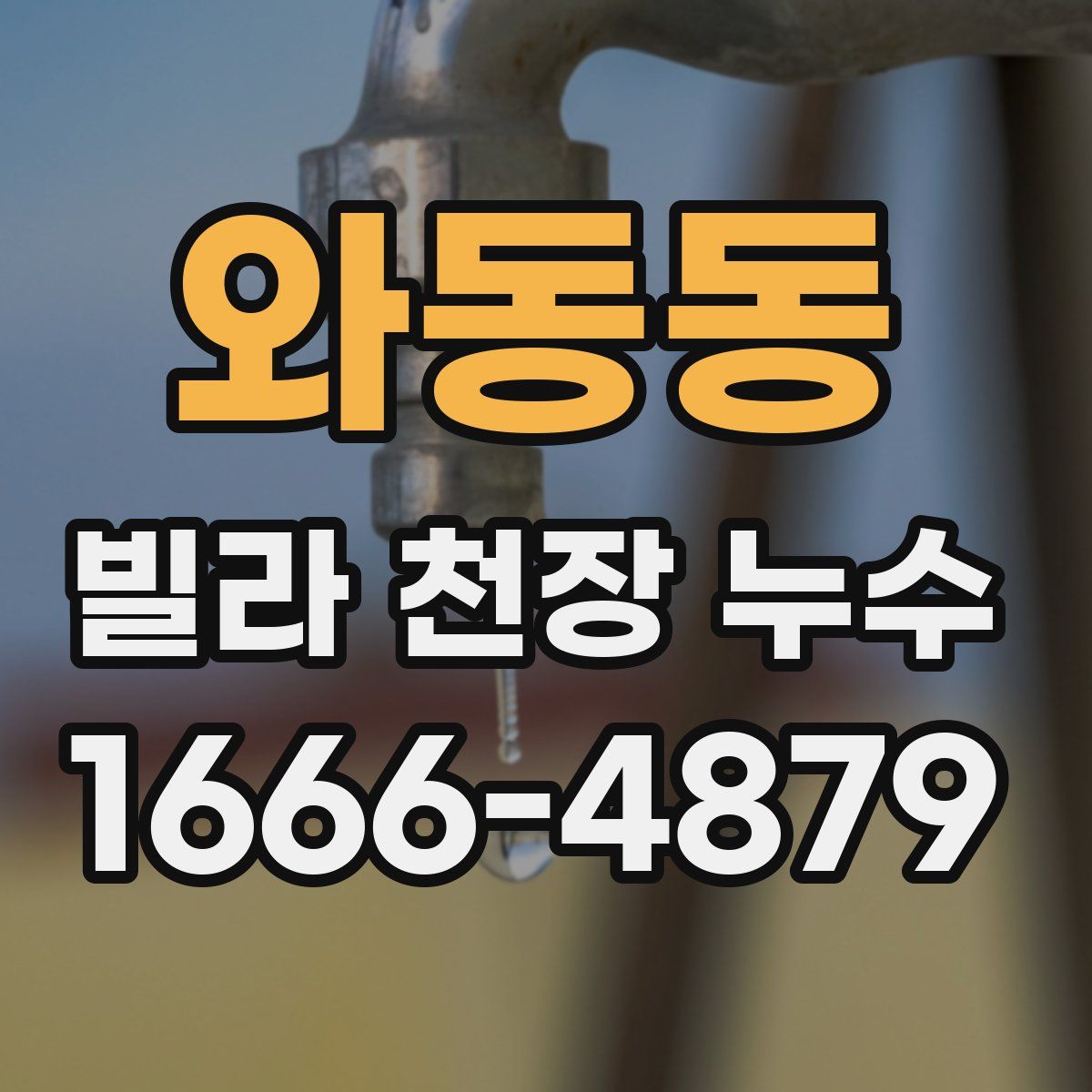 와동동 빌라 천장 누수