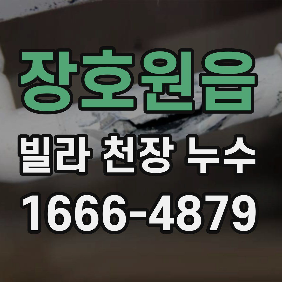 장호원읍 빌라 천장 누수