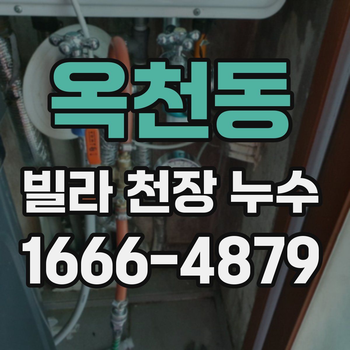 옥천동 빌라 천장 누수